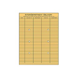 String & Button Interoffice Envelope