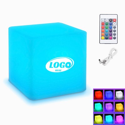 Rechargeable Led Light Cube