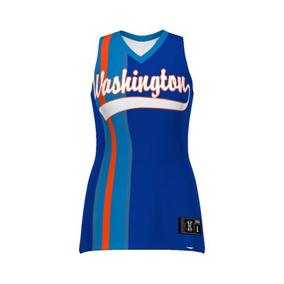 Girls FreeStyle Sublimated Turbo Lightweight Sleeveless Softball Jersey