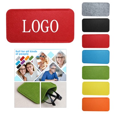 Foldable Felt Glasses Pouch
