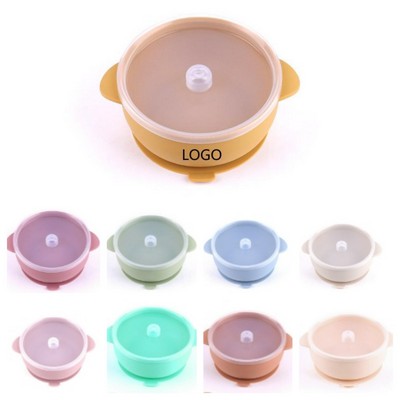 Silicone Binaural Bowls with Lids