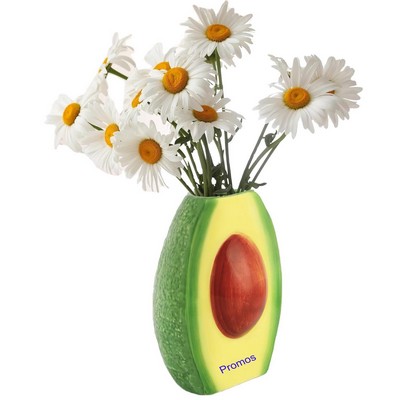 Avocado Shaped Ceramic Vase