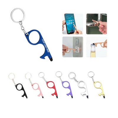 No Touch Door Opener Tool Keychain