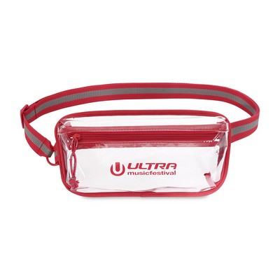 Sigma Clear Mini Sling Bag - Red