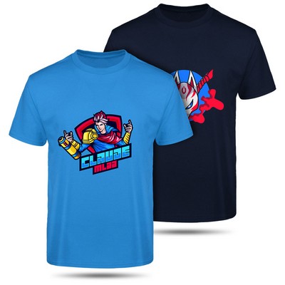 Full Color T Shirt With Dtg Print