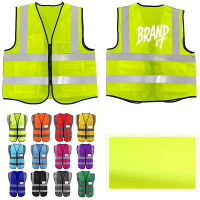 Custom High Visibility Reflective Vest