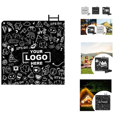 Customizable Waterproof Folding Picnic Blanket