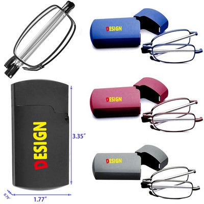Portable and Lightweight Folding Glasses Case