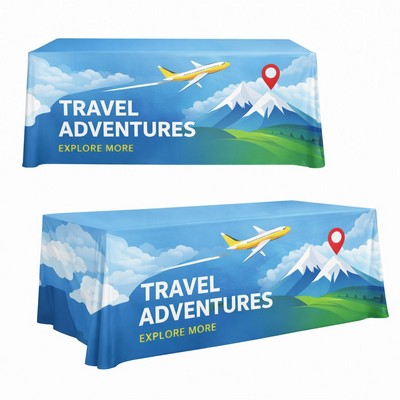 6' / 8' Convertible Table Throw with Sublimation