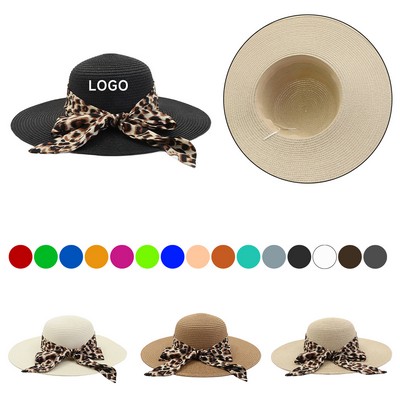 Parent-Child Straw Hat and Handbag