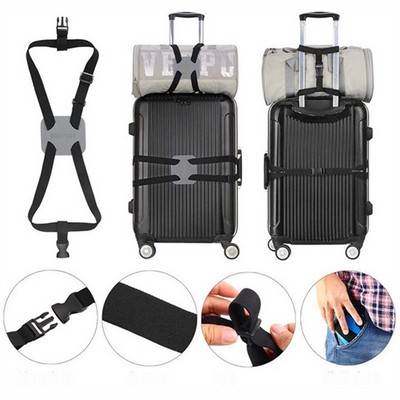 Elastic Luggage Strap With Buckles