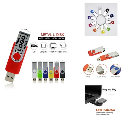 Classic 64GB Swivel USB Drive