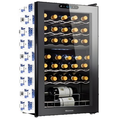 91L 32-Bottle Dual Zone MAX Compressor Wine Cooler
