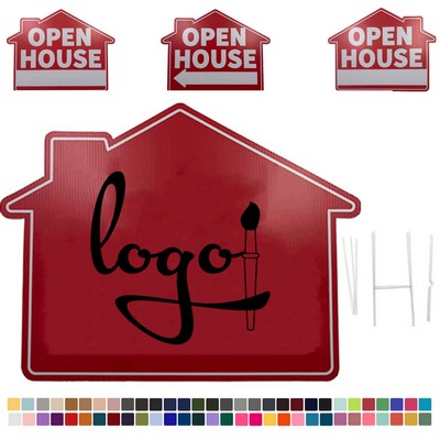Plastic House Sale Sign
