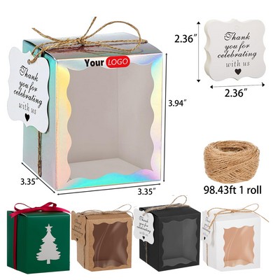 Candle Gift Box Transparent Gift Packaging Box