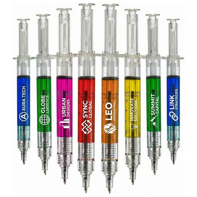 Novelty Syringe Shaped Ballpoint Pen