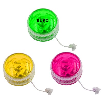 Light-Up Responsive Yo-Yo Ball with LED Glow