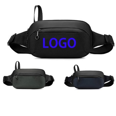 Waterproof Nylon Waist Bag And Versatile Chest Pack