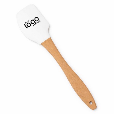 Silicone Spatula with Wooden Handle