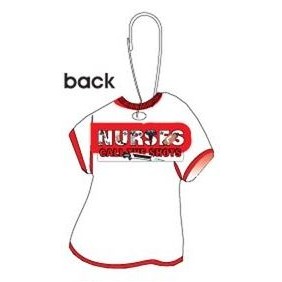 Nursing Slogan T-Shirt Zipper Pull