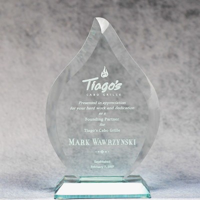 Jade Glass Flame Award
