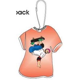 Skateboarding T-Shirt Zipper Pull