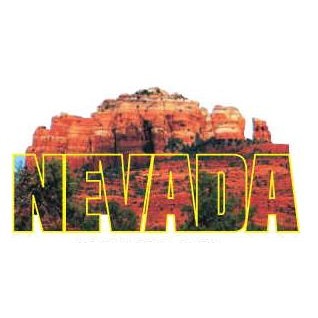 Red Rock Canyon Promotional Magnet w/ Strip Magnet (6 Square Inch)