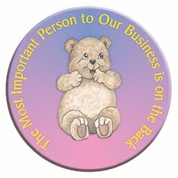 Bear Cub Photo Hand Mirror (2½" Diameter)