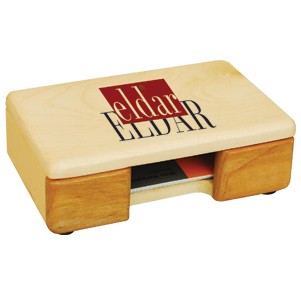Maple Business Card Holder