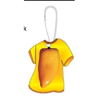 Yellow Chili Pepper T-Shirt Zipper Pull