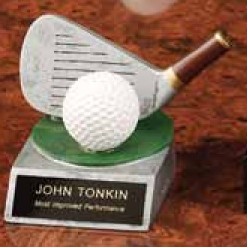 Resin Golf Club Trophy