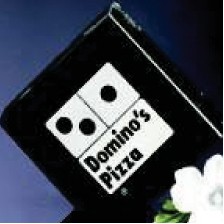 Black Genuine Marble Cube Shape Plaque (4"x4")