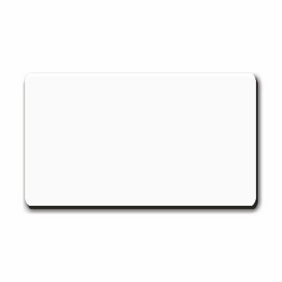 Blank Engravable Plastic Badge (1 3/4"x3")