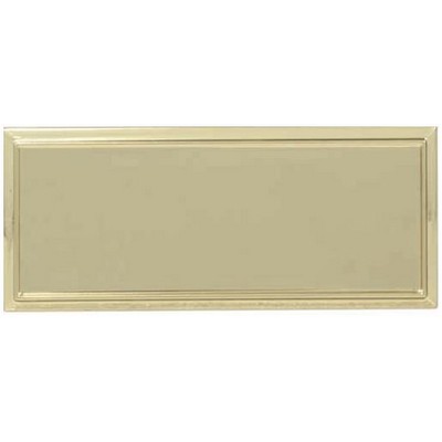 Name Badge - Frames -Gold - Fits 1-1/2" x 3"