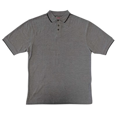 Short Sleeve Contrast Cuff & Collar Golf Shirt