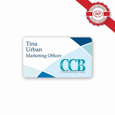 Laminated Name Badge (1.75x3") Rectangle - No personalization included