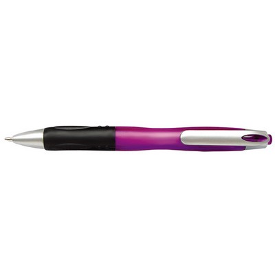 Ballpoint Grip Pen w/ Pocket Clip Insert