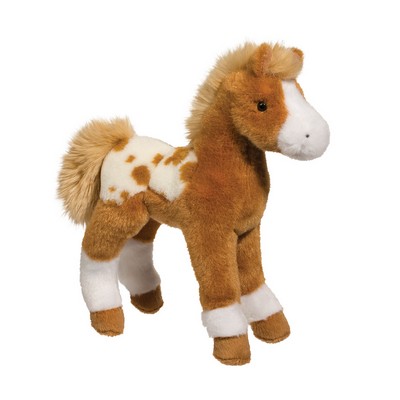 Freckles Golden Appaloosa Foal Stuffed Animal