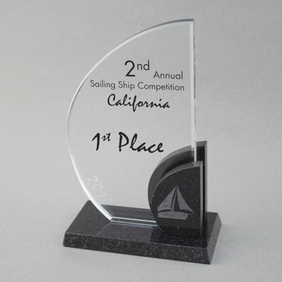 Prestige Granite 2 Award (6-1/2"x 9-5/8"x 3")