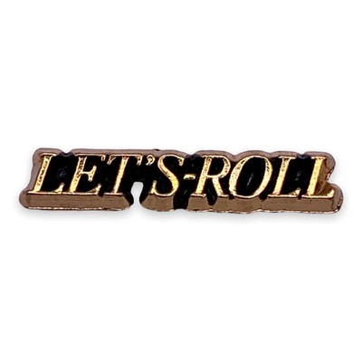 Let's Roll Lapel Pin