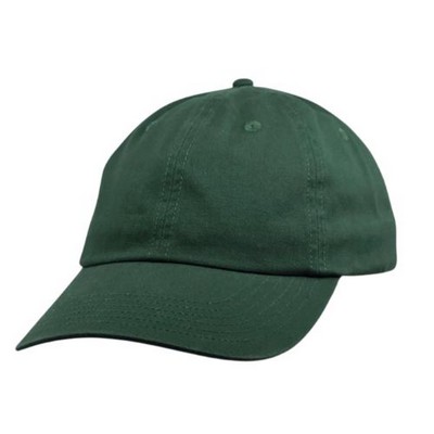 Big Size Forest Green Low Profile Adjustable Cap 2XL - 4XL