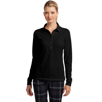Nike Women's Long Sleeve Dri-FIT Stretch Tech Polo.