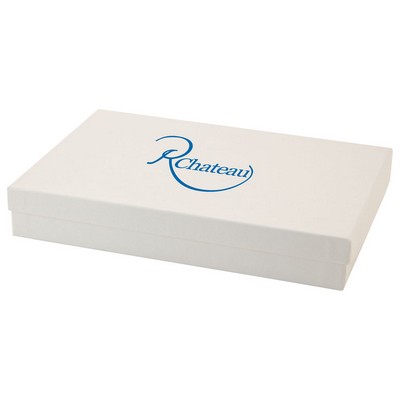Natural Kraft or White Jewelry Box (8"x5.5"x1.25")