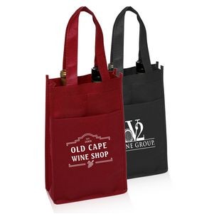 Non-Woven Vineyard Two Bottle Wine Bags