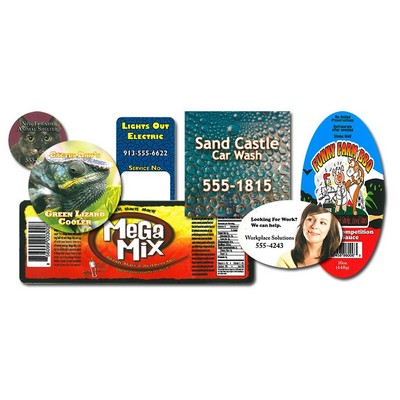 4 Color Process Square Label (3"x3")