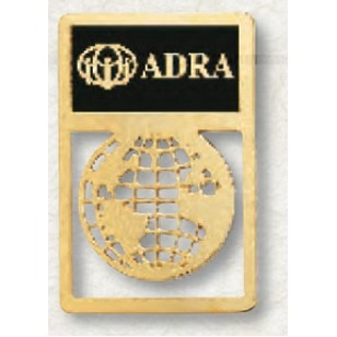 Shield Top Brass Bookmark