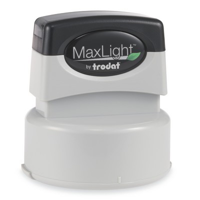 MaxLight™ Pre-Inked Round Stamp (1 5/8" Diameter)
