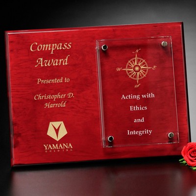 Baja Rosewood Plaque 9" x 12"