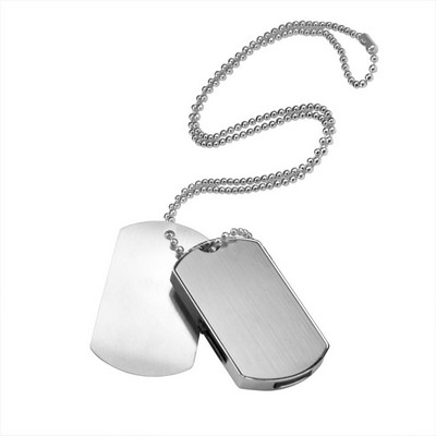 Metal Dog Tag USB 2.0 (512MB)