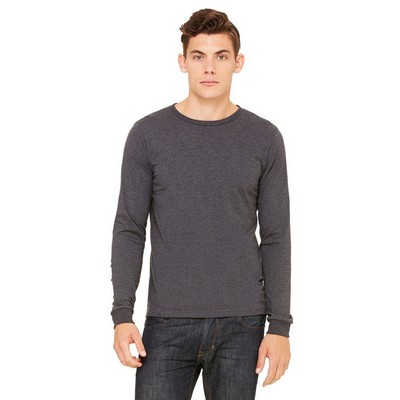 Canvas Men's Jersey Long Sleeve Tee Shirt